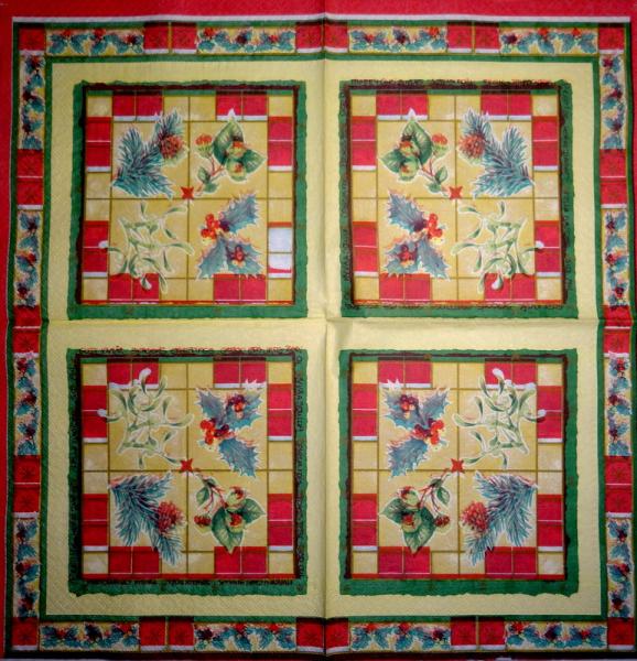 124 Christmas Flowers - 3-ply - Ihr
